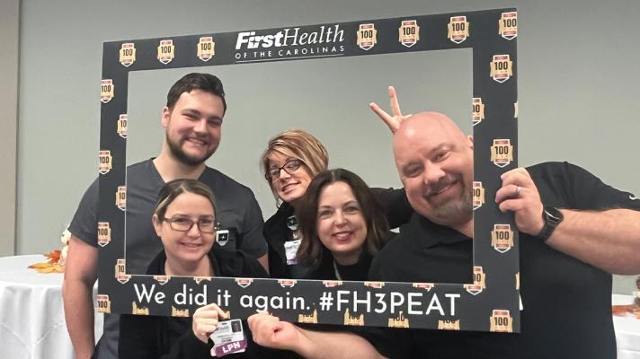 Stephen Kapa and the telehealth team at FirstHealth