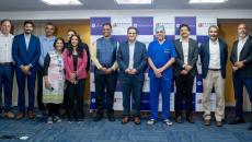 Representatives of Sparsh Hospitals and GE HealthCare India during an MOU signing