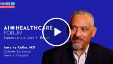 Dr. Antoine Keller at Ochsner Lafayette Hospital_AI in Healthcare Forum 2024