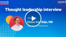 Dr. Diana van Stijn at Lapsi Health_HIMSS24 Europe