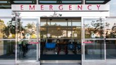 Emergency room entrance