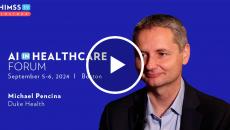 Michael Pencina at Duke AI Health_AI in Healthcare Forum 2024