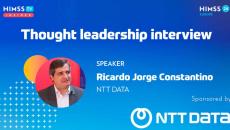 Ricardo Jorge Constantino at NTT DATA_HIMSS24 Europe