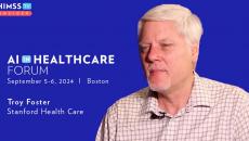 Troy Foster at Stanford Health Care_AI in Healthcare Forum 2024 