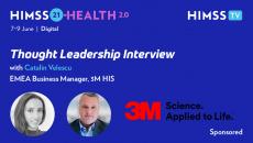 Catalin Velescu, EMEA business manager at 3M Health Information Systems